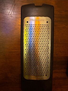 Fine Black Handheld Grater - Black